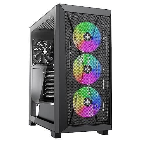 PC-fodral - XILENCE - X912.ARGB - 3x 120 mm ARGB-fläktar - USB 3.0 och typ C - ATX-kompatibel