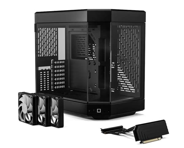Case HYTE Y60 Tempered Glass, Mid-Tower, Black