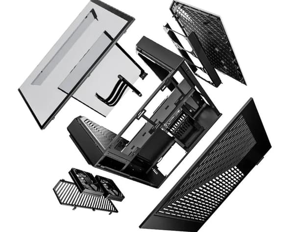 Case HYTE Y60 Tempered Glass, Mid-Tower, Black