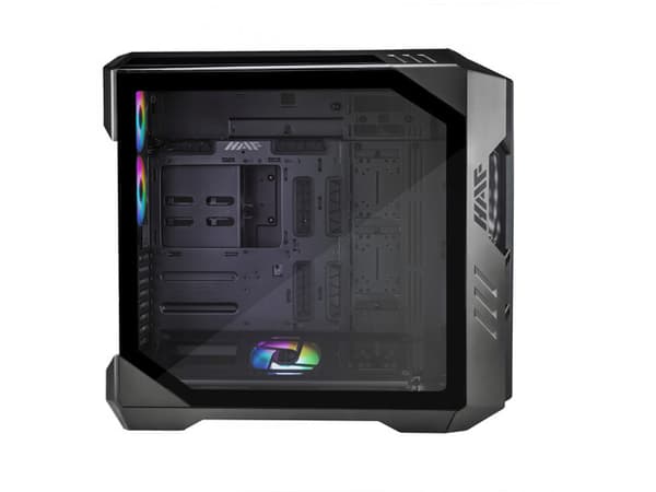 Case CM HAF 700 Mesh Black ARGB Grå, Titan