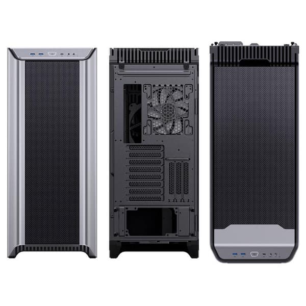 Case Jonsbo D500 TG, Full Tower, Silver