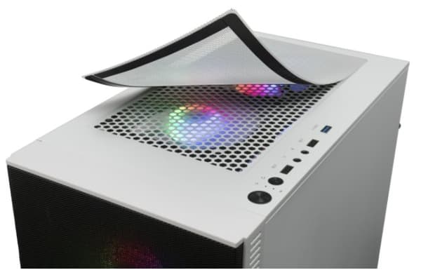 Mars Gaming MCZW PC Case ARGB White