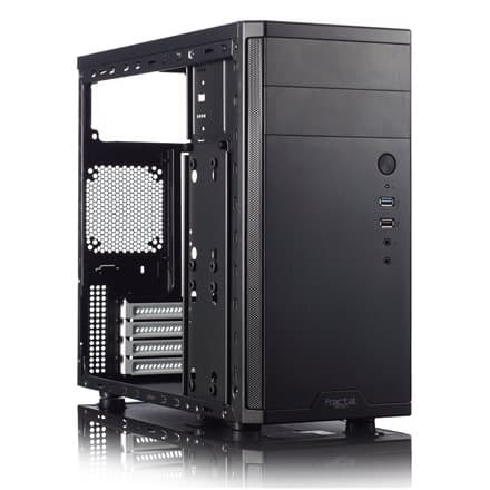 Fractal Design | CORE 1100 | Black | Micro ATX | Power supply included No | ATX PSUs, up to 185mm if a typical-length optical drive is mounted