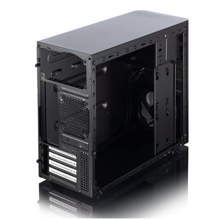 Fractal Design | CORE 1100 | Black | Micro ATX | Power supply included No | ATX PSUs, up to 185mm if a typical-length optical drive is mounted