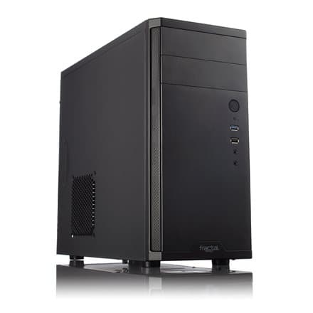 Fractal Design | CORE 1100 | Black | Micro ATX | Power supply included No | ATX PSUs, up to 185mm if a typical-length optical drive is mounted Svart