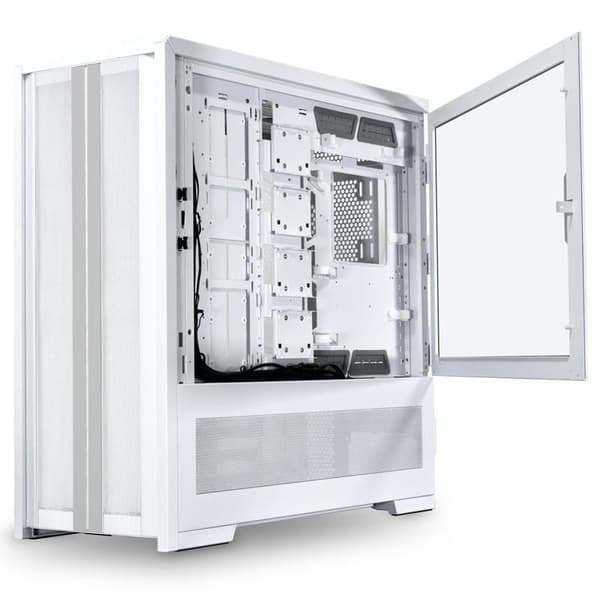 Case Lian Li V3000 PLUS Full-Tower, Tempered Glass, White