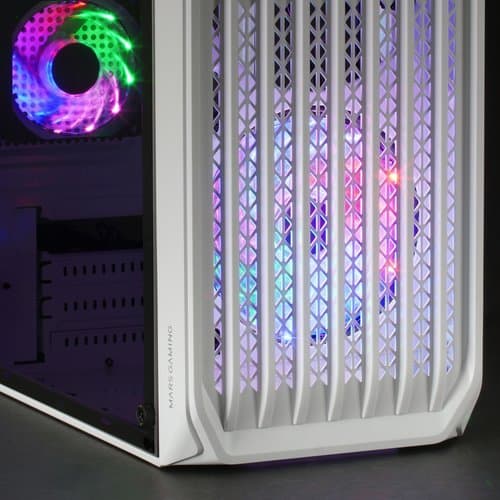 Mars Gaming MC-S2 PC Case mATX / FRGB / Window / MESH