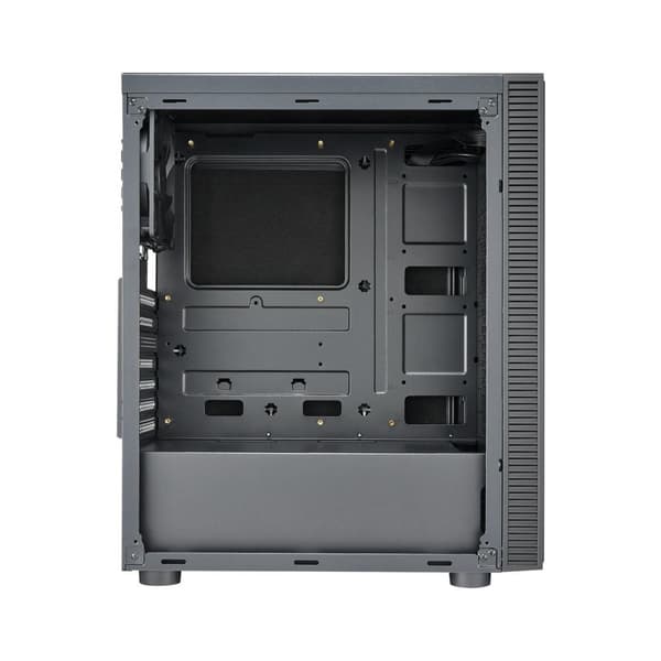 Case FSP CMT223S Silent ATX Mid Tower, Black