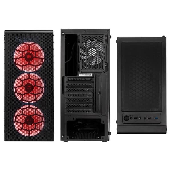 Kolink Observatory Lite Mesh RGB Mid Tower - black