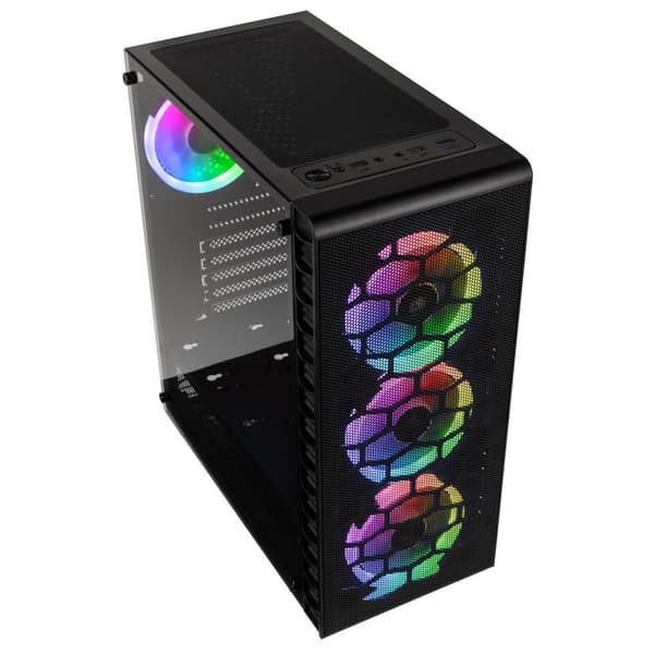 Kolink Observatory Lite Mesh RGB Mid Tower - black