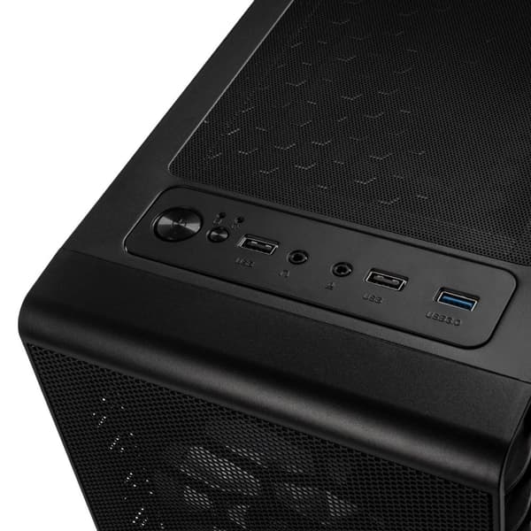 Kolink Observatory Lite Mesh RGB Mid Tower - black Sort