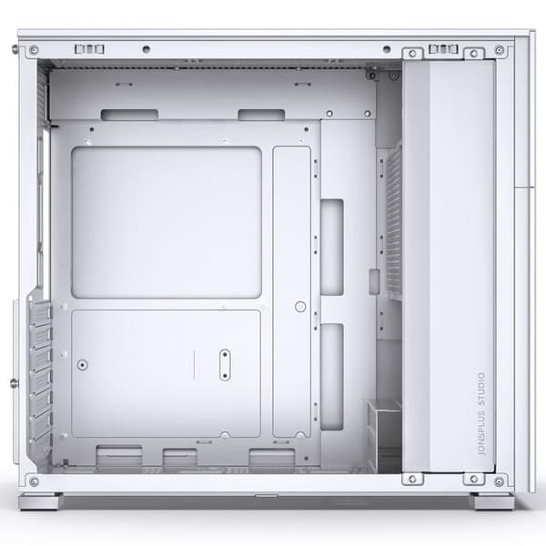 Jonsbo D41 MESH ATX Case, Tempered Glass - white