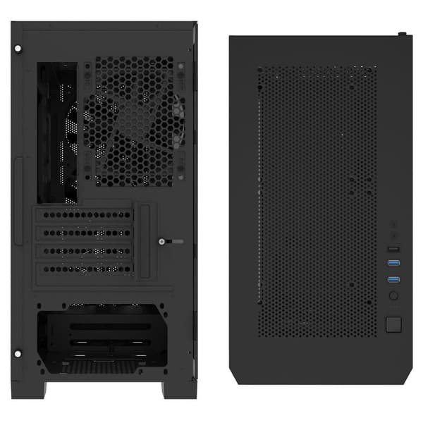 Montech AIR 100 ARGB, Micro-ATX, Tempered Glass - black