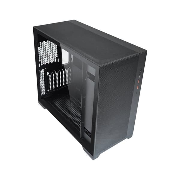 Case FSP CMT580B Mesh TG E-ATX Mid Tower, Black