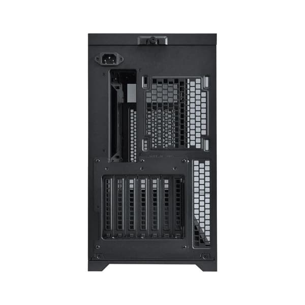 Case FSP CMT580B Mesh TG E-ATX Mid Tower, Black Svart