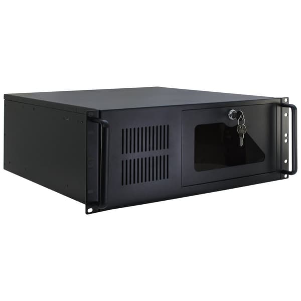 Inter-Tech IPC 4U-4088-S Rack Black Sort