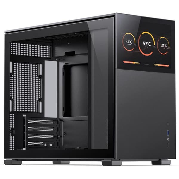 Jonsbo D31 STD Midi Tower Black Sort