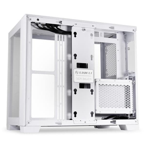Lian Li O11 Dynamic Mini Snow Edition, Mid-Tower, Tempered Glass - White
