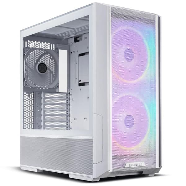 Lian Li Lancool 216 Midi Tower Transparent, White Läpinäkyvä, Valkoinen