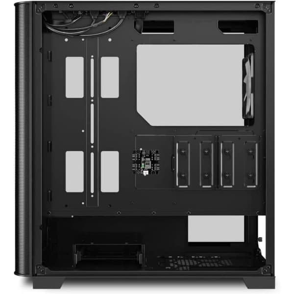 SHARKOON M30 RGB ATX Mid-Tower Fodral - Mattsvart - Luft- eller vattenkylning - RGB Controller