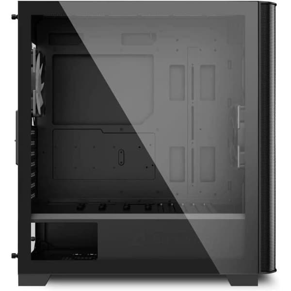 SHARKOON M30 RGB ATX Mid-Tower Fodral - Mattsvart - Luft- eller vattenkylning - RGB Controller