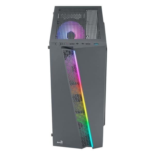 PC-fodral utan strömförsörjning - AEROCOOL Blade G V1 RGB (svart) - Medium tower - ATX-format
