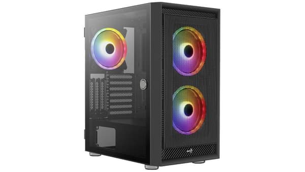 Hus Aerocool PGS Graphite-G-BK-v2 FRGB