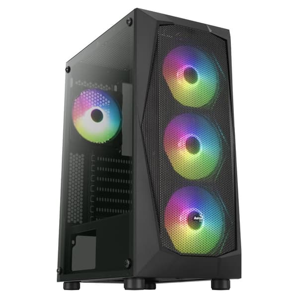 Aerocool PGS Falcon-A-BK-V1 FRGB fodral Svart