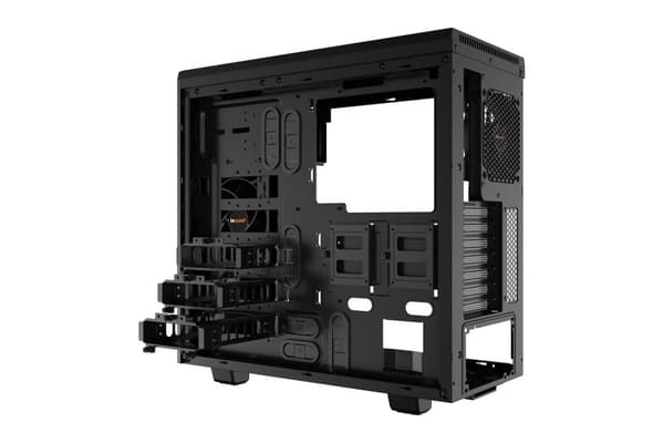 Vær stille! Pure Base 600 Vindue Midi Tower Sort