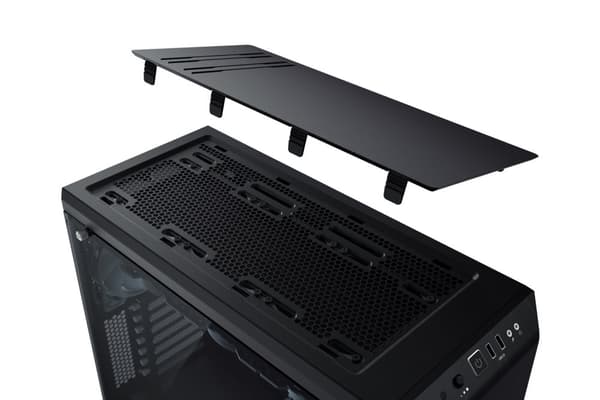 Vær stille! Pure Base 600 Vindue Midi Tower Sort