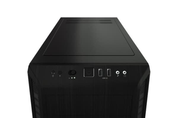 Vær stille! Pure Base 600 Vindue Midi Tower Sort