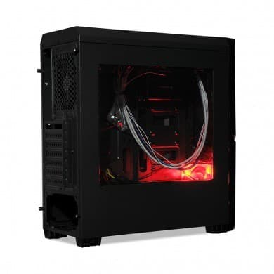 iBox ORCUS X14 Midi Tower Sort