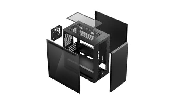 DeepCool MACUBE 110 Midi Tower musta