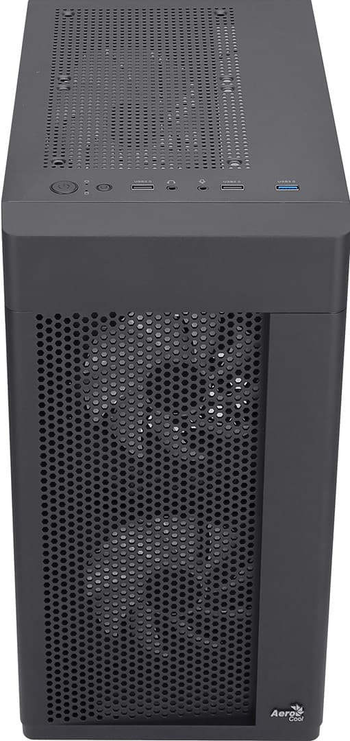 Aerocool HEXFORMBKV2 Micro ATX PC Case 3 Fans FRGB Sort