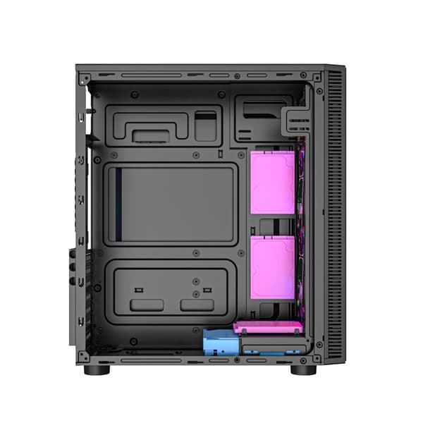 Gembird CCC-FC-500 Gaming ARGB fodral Fornax 500, svart