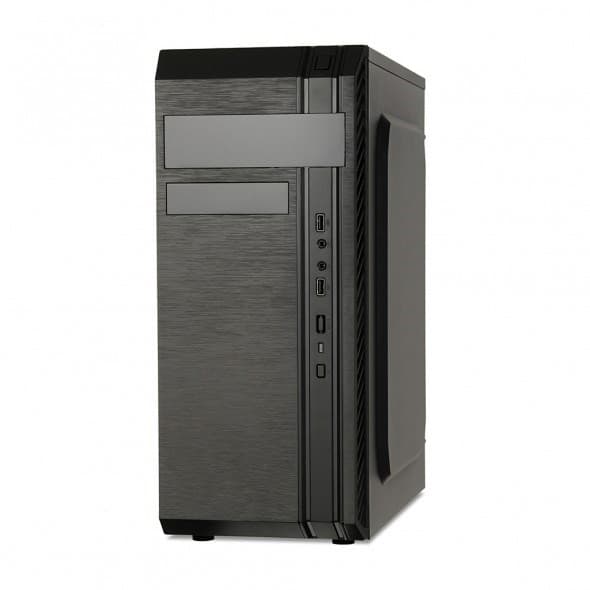 iBox VESTA S30 Midi ATX Tower Svart