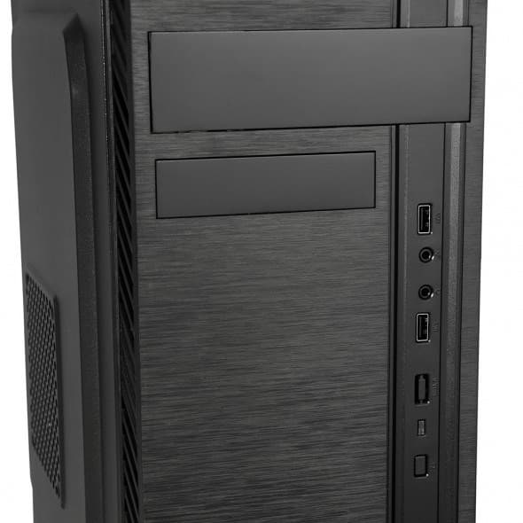 iBox VESTA S30 Midi ATX Tower Svart