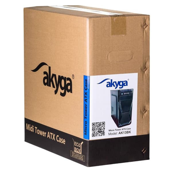 Akyga AK13BK computertaske Micro Tower Sort