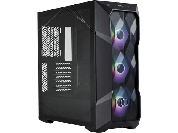 COOLER MASTER PC CASE MASTERBOX TD500 V2 MESH ARGB Sort