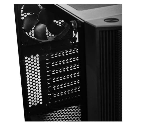 Logic Agir Mesh + Glass USB 3.0 Sort etui uden strømforsyning