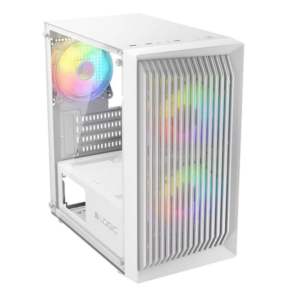LOGIC ATOS ARGB Mini USB 3.0 kabinet Hvid