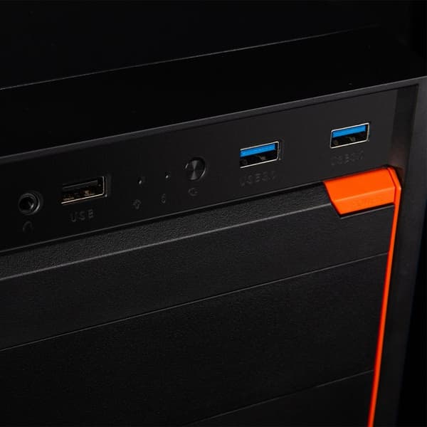 LOGIC CASE J23 USB 3.0 X 2 MUSTA