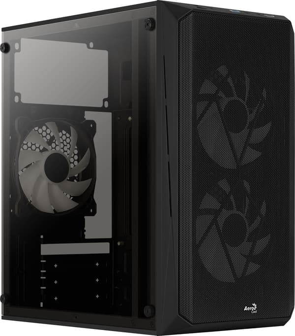 Aerocool CS107V2 computertaske Mini Tower Sort