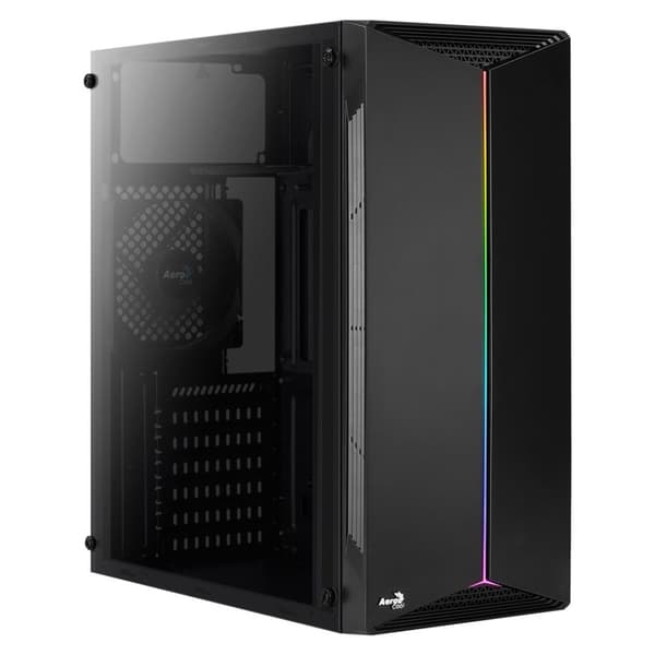 Aerocool Split Midi Tower Sort Sort