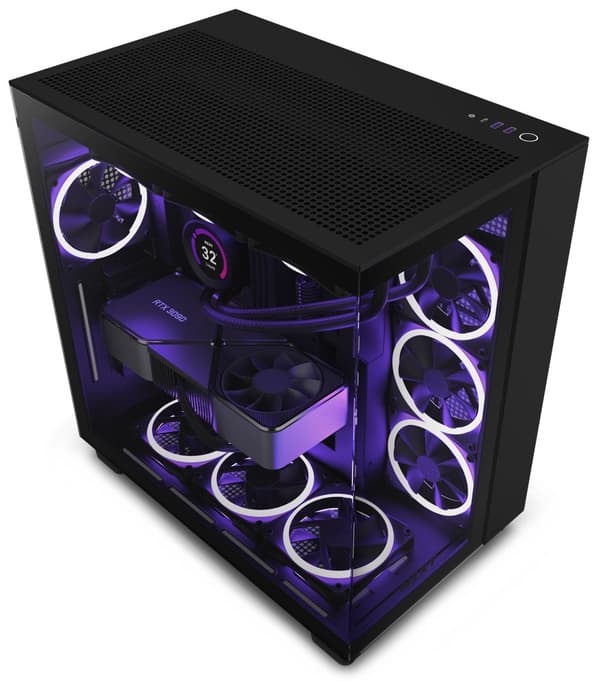NZXT H9 Flow Midi Tower Black