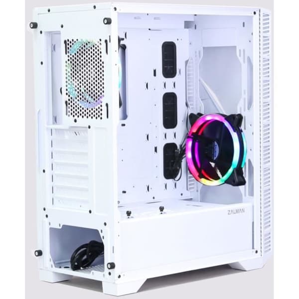 ZALMAN Z3 Iceberg White - Låda utan strömförsörjning - Medium torn - E-ATX-format