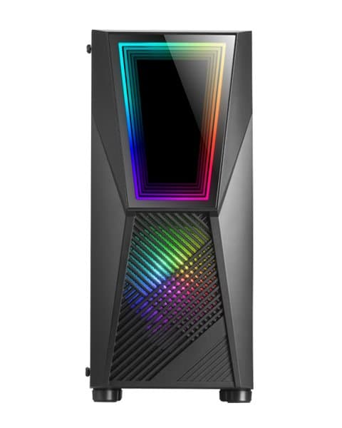 Mars Gaming MC777 Computer case ATX / 2x FRGB FAN / RGB 17x