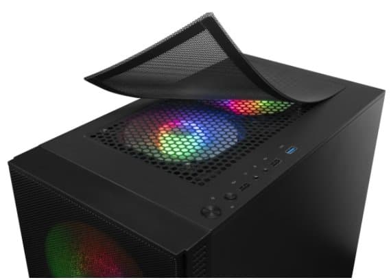 Mars Gaming MCZ PC Case ARGB Black