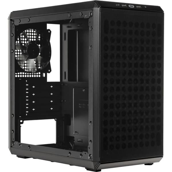 PC-fodral - COOLER MASTER - Q300L V2 - Mini Tower - Svart - ATX - 120 mm fläktar - 2,5"/3,5" hårddisk