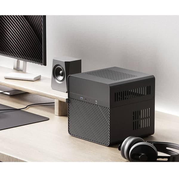 Jonsbo N2 Mini-Tower Datorchassi, Datorchassi GAMER Svart